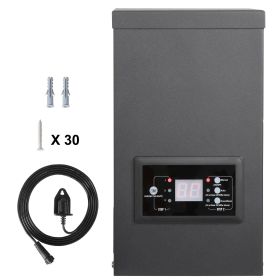 300W Low Voltage Landscape Transformer with Timer and Photocell Sensor, Waterproof Landscape Lighting Transformer, 120V AC to 12V/14V AC for Outd